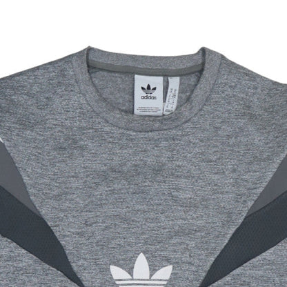 Mens UK Size M adidas Grey Pullover Sweatshirt