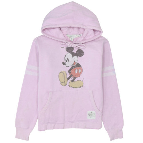 Womens UK Size M H&M Pink Pullover Hoodie