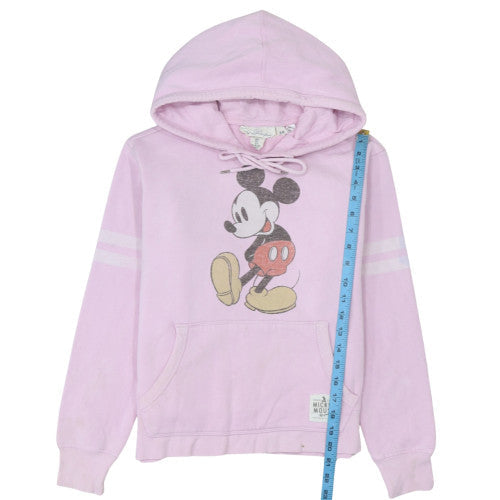 Womens UK Size M H&M Pink Pullover Hoodie