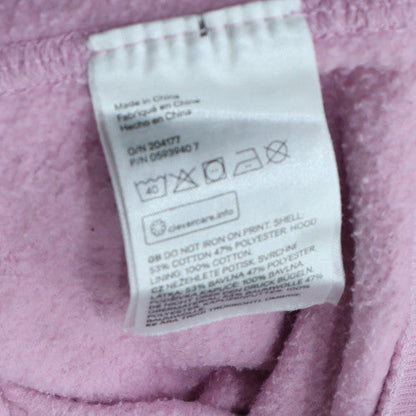 Womens UK Size M H&M Pink Pullover Hoodie