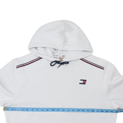 Mens UK Size L Tommy Sport White Pullover Hoodie