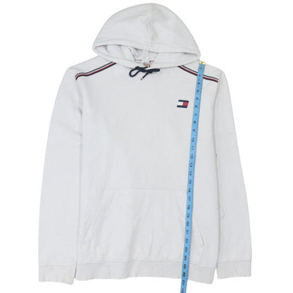 Mens UK Size L Tommy Sport White Pullover Hoodie