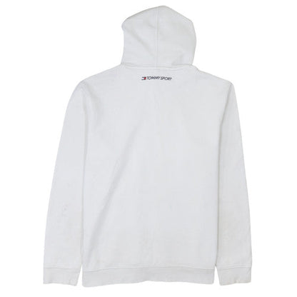 Mens UK Size L Tommy Sport White Pullover Hoodie