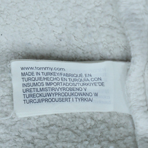 Mens UK Size L Tommy Sport White Pullover Hoodie