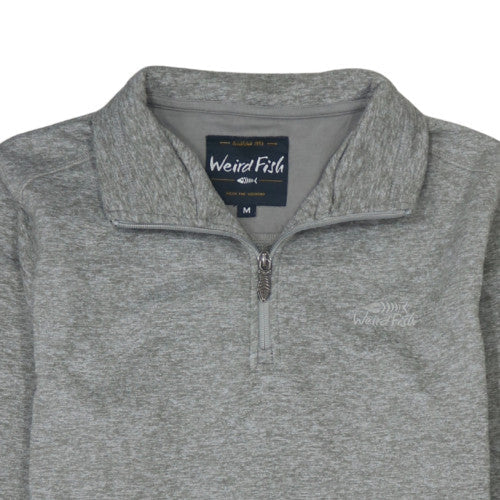 Mens UK Size M Weird Fish Grey Pullover Sweatshirt