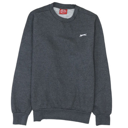 Mens UK Size M Slazenger Grey Pullover Sweatshirt