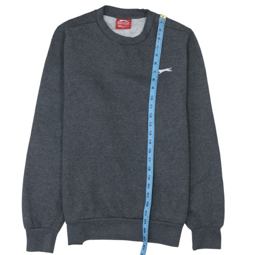 Mens UK Size M Slazenger Grey Pullover Sweatshirt