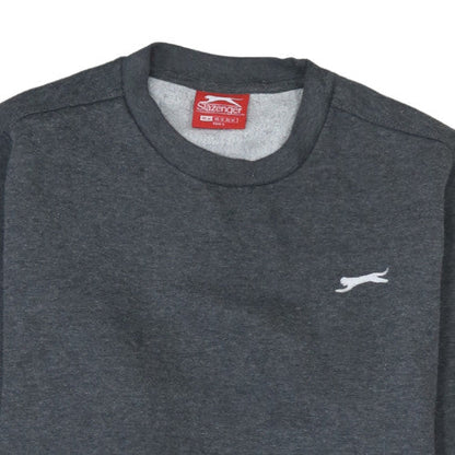 Mens UK Size M Slazenger Grey Pullover Sweatshirt