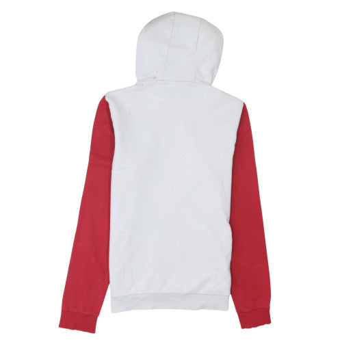 Mens UK Size L FILA White Pullover Hoodie