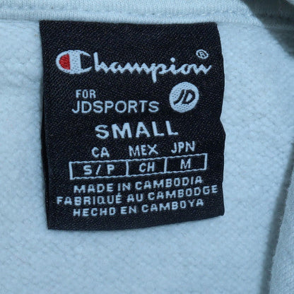 Womens UK Size S Champion Grey Pullover Hoodie