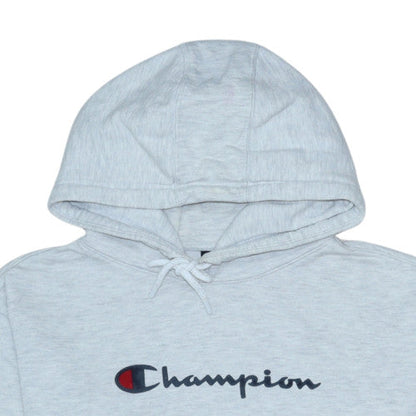 Womens UK Size S Champion Grey Pullover Hoodie