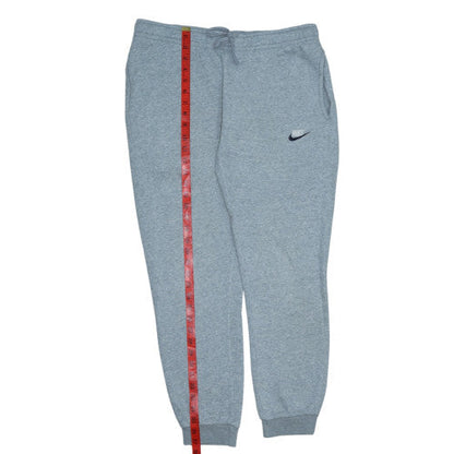 Nike Men's Grey Fleece Sweatpants M Regular Fit Casual Joggers