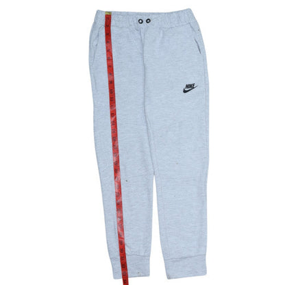Nike Girls Grey Jogger Trousers L 170-176 Cotton Blend Casual Sportswear
