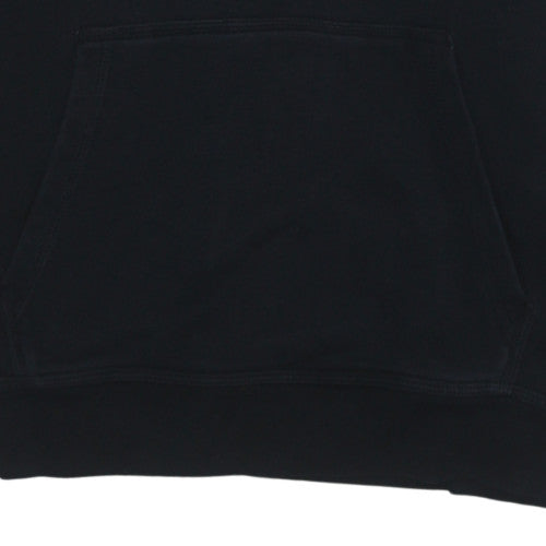 Mens UK Size M Nike Black Pullover Hoodie