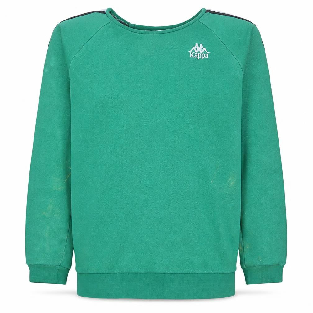 Mens UK Size S Kappa Green Pullover Sweatshirt