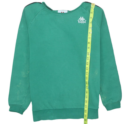 Mens UK Size S Kappa Green Pullover Sweatshirt