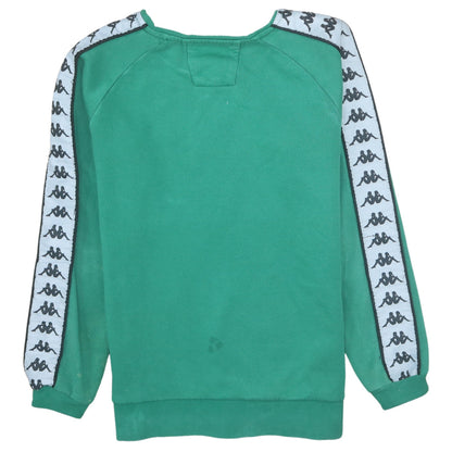 Mens UK Size S Kappa Green Pullover Sweatshirt