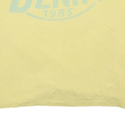 Tommy Hilfiger Men Yellow XL Graphic Print Crew Neck T-Shirt