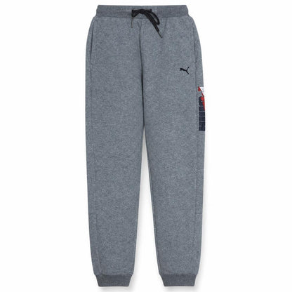 Boys UK Size 14 Years PUMA Regular Fit Jogger Grey Trousers