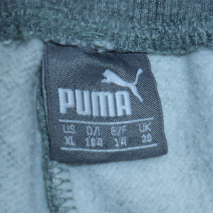 Boys UK Size 14 Years PUMA Regular Fit Jogger Grey Trousers