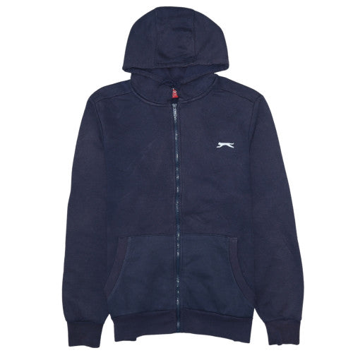 Mens UK Size M Slazenger Blue Full Zip Hoodie