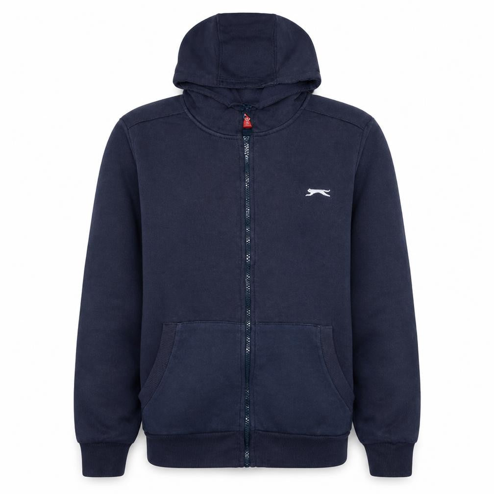 Mens UK Size M Slazenger Blue Full Zip Hoodie