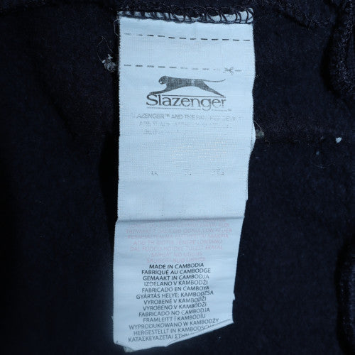 Mens UK Size M Slazenger Blue Full Zip Hoodie