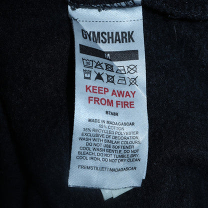 Womens UK Size M Gymshark Black Pullover Sweatshirt