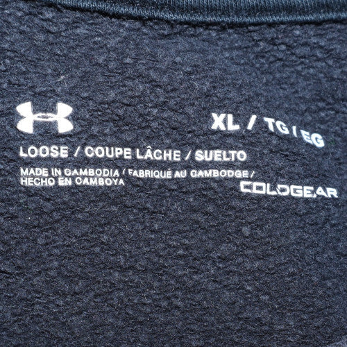 Mens UK Size XL Under armour Black Pullover Sweatshirt