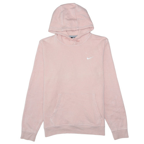Womens UK Size L Nike Pink Pullover Hoodie