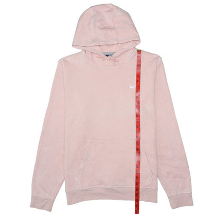 Womens UK Size L Nike Pink Pullover Hoodie