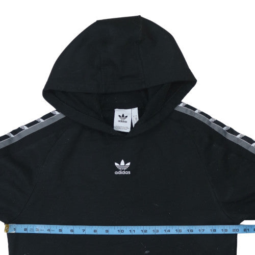 Mens UK Size S adidas Black Pullover Hoodie
