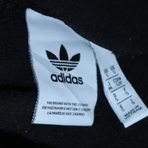 Mens UK Size S adidas Black Pullover Hoodie
