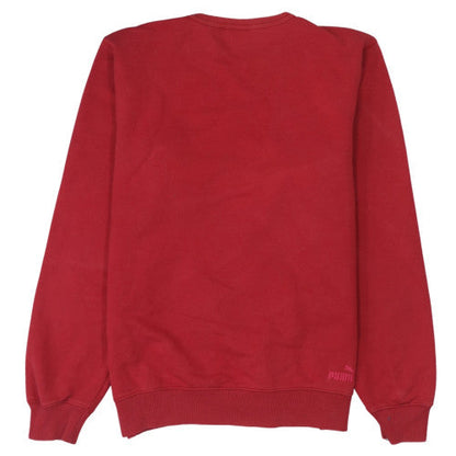 Mens UK Size M PUMA Red Pullover Sweatshirt