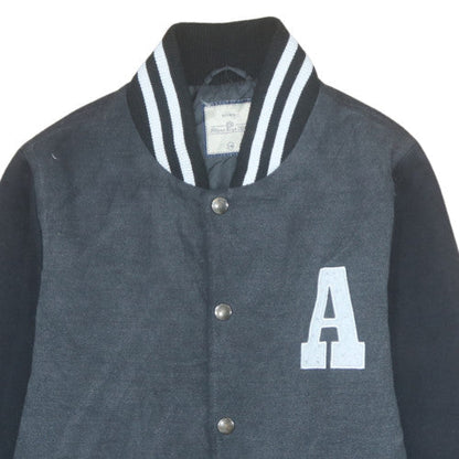 Boys UK Size 16 Years C&A Black Varsity Jacket
