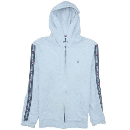 Mens UK Size XL Tommy Hilfiger Grey Full Zip Hoodie