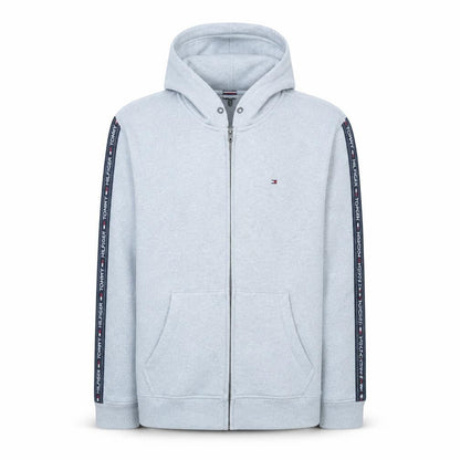Mens UK Size XL Tommy Hilfiger Grey Full Zip Hoodie