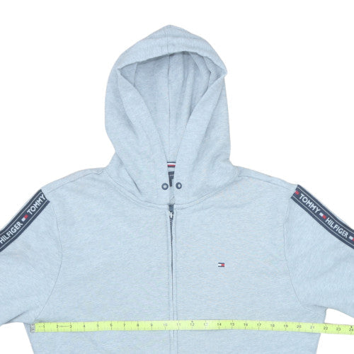 Mens UK Size XL Tommy Hilfiger Grey Full Zip Hoodie