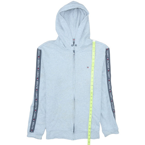 Mens UK Size XL Tommy Hilfiger Grey Full Zip Hoodie