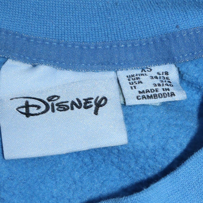 Womens UK Size S Disney Blue Pullover Sweatshirt
