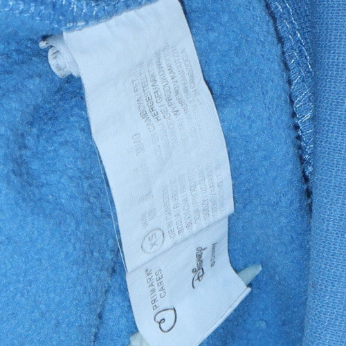 Womens UK Size S Disney Blue Pullover Sweatshirt