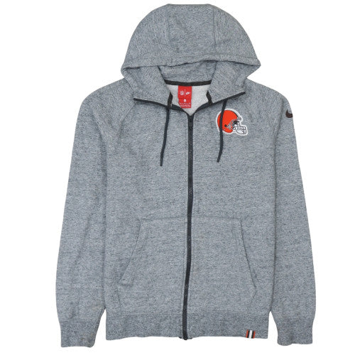 Mens UK Size M Nike Grey Full Zip Hoodie