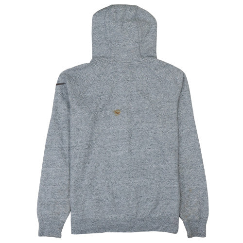 Mens UK Size M Nike Grey Full Zip Hoodie