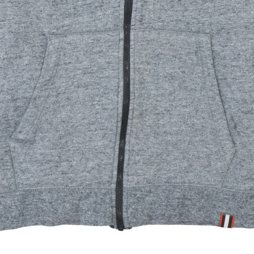 Mens UK Size M Nike Grey Full Zip Hoodie