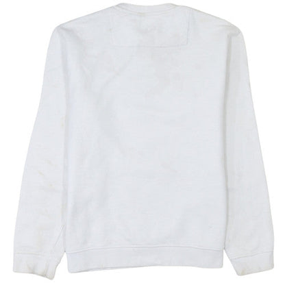 Mens UK Size M GUESS White Pullover Sweatshirt