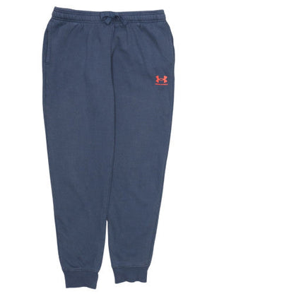 Under Armour Boys Blue XL Jogger Trousers Fleece Sweatpants