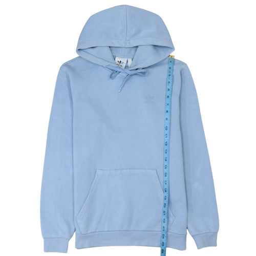 Mens UK Size S adidas Blue Pullover Hoodie