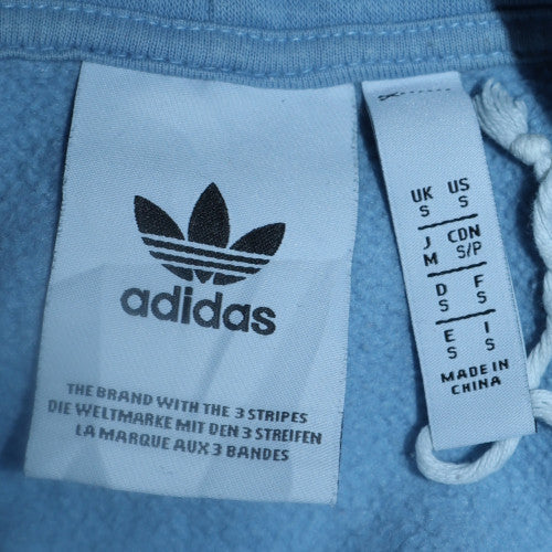 Mens UK Size S adidas Blue Pullover Hoodie