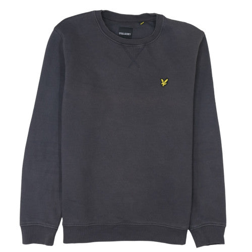 Mens UK Size L Lyle & Scott Black Pullover Sweatshirt