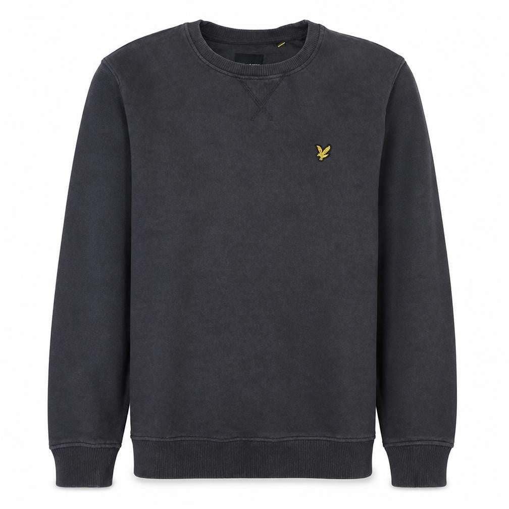 Mens UK Size L Lyle & Scott Black Pullover Sweatshirt